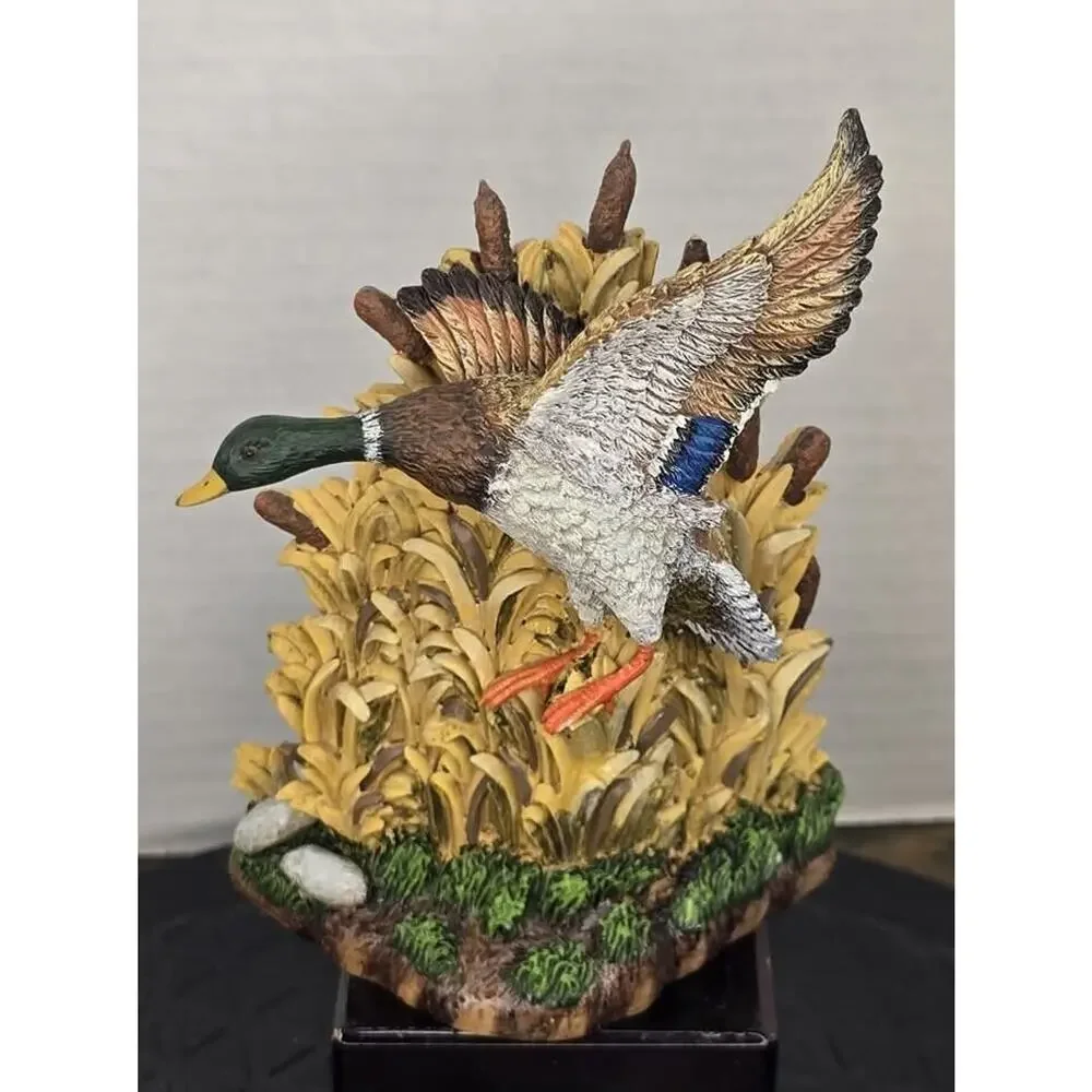 Casket Ornament, Life Symbols, Hand-Painted Mallard Duck, Batesville Casket Co.